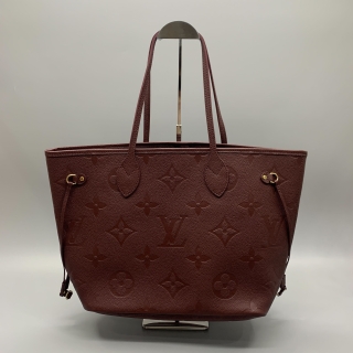 LOUIS VUITTON BAG EMPREINTE NEVERFULL MM W/POUCH RFID M46599