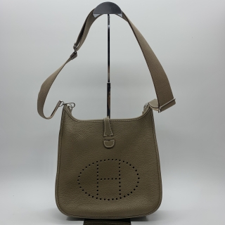 HERMES BAG EVELYN III 33 GM ETOUPE Z STAMP