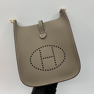 HERMES BAG EVELYN MINI 16 GHW W/STRAP STAMP K