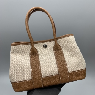 HERMES BAG GARDEN PARTY NEO 23  G STAMP G AU 003 MM