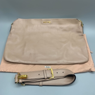 MIU MIU BAG LEATHER RR1917 SOFT CALF SHOULDER