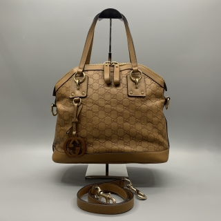 GUCCI BAG GG LEATER 247279 2WAY