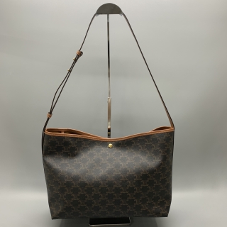 CELINE BAG TRIOMPHE SOFT SHOPPER CANVAS 2WAY SHOULDER