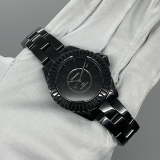 CHANEL WATCH J12 CALIBER 12.2 EDITION 1 WATCH H6784 BLACK 32MM