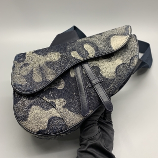 DIOR BAG SADDLE PETER DOIG COLABORATION SHOULDER DEMIN 11-BO-0271