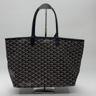 GOYARD BAG SAINT LOUIS PM BLACK W/POUCH