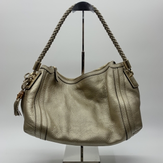 GUCCI BAG LEATHER TASSLE SHOULDER 269949