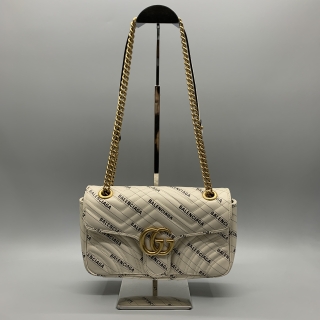 GUCCI BAG MARMONT × BALENCIAGA SHOULDER  HACKER 443497