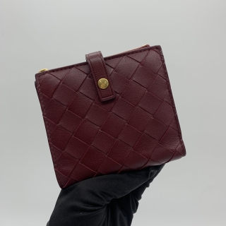 BOTTEGA VENETA SLG WALLET BIFOLD WINE