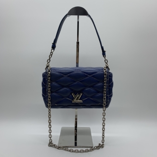 LOUIS VUITTON BAG M50993 SHOULDER BLUE PM MALLETAGE DENI