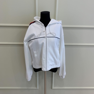 GUCCI CLOTHES PANTS TRAINER HOODIE ZIP/HALF PANTS WHITE 785500 785497 #M