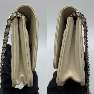 CHANEL BAG LAMBSKIN CHEVRON WOC RFID G8C04CE7