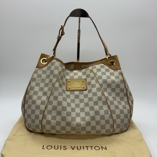 LOUIS VUITTON BAG DAMIER N55215 AZUR GALLIERA PM FL1100