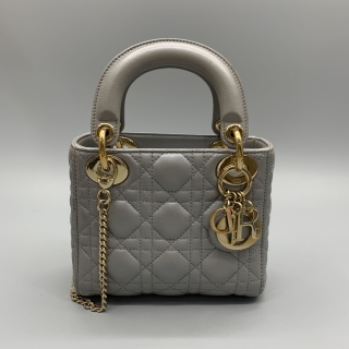 DIOR BAG LADY MINI CHAIN 2WAY , FLAP VER 15-BO-1117