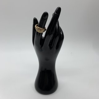 CARTIER FINE JEWELRY RING TRINITY AU750 8.53G W/O CERT #54