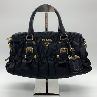 PRADA BAG GATHER / NAPPA NYLON BN1407 2WAY