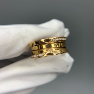 BVLGARI FINE JEWELRY RING B-ZERO1 #53 AU 750 11.76