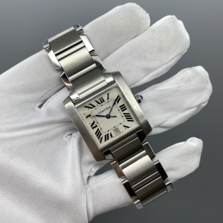 CARTIER WATCH TANK FRANCAISE LM 2302 WATCH ONLY 848311CD