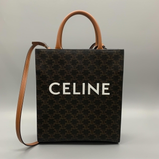 CELINE BAG CABAS TRIOMPHE SMALL CABAS VERTICAL 2WAY TOTE