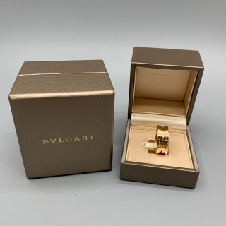 BVLGARI FINE JEWELRY RING AU750 B ZERO ONE SIZE 63 11.27G HV3KKX