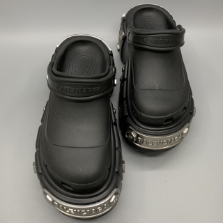 BALENCIAGA SHOES SANDALS X CROCS PLATFORM #42