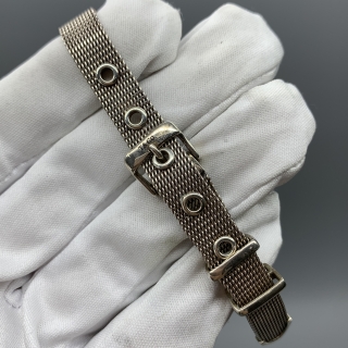 TIFFANY FINE JEWELRY BRACELET BELT AG925 15.4G