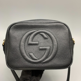 GUCCI BAG SOHO 308364 CAMERA BLACK