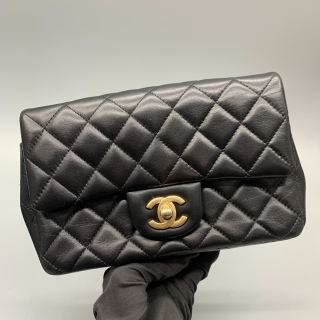 CHANEL BAG CLASSIC FLAP LAMBSKIN 20CM MINI RECTANGLE SINGLE NO.27 27648898