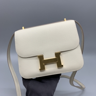 HERMES BAG CONSTANCE III MINI STAMP B CRAIE GHW BCT749IF