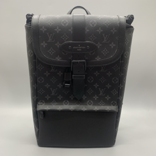 LOUIS VUITTON BAG MONOGRAM ECLIPSE M45913 SAUMUR BACK PACK RFID