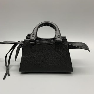 BALENCIAGA BAG NANO NEO CLASSIC CITY 638527 BLACK