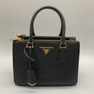 PRADA BAG SAFFIANO 1BA896 BLACK 2 WAY