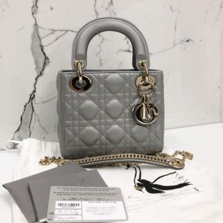 Mini Silver Lady Dior