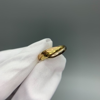 CARTIER FINE JEWELRY TRINITI RING #45 / 5.27G W/BOX