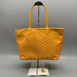 GOYARD BAG ARTOIS MM TOTE YELLOW