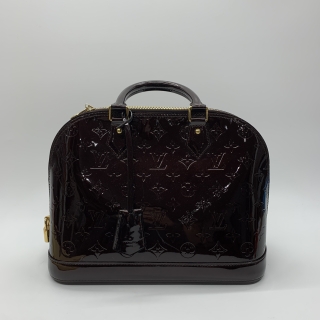 LOUIS VUITTON BAG VERNIS M91611 ALMA PM