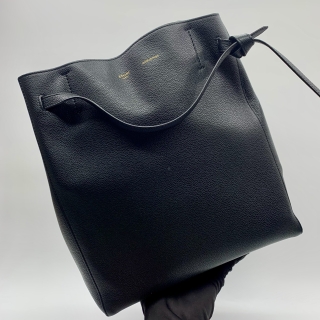 CELINE BAG CABAS PHANTOM TOTE BLACK