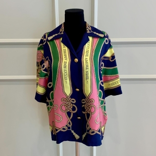 GUCCI CLOTHES SHIRT GUCCI SILK BLOUSE