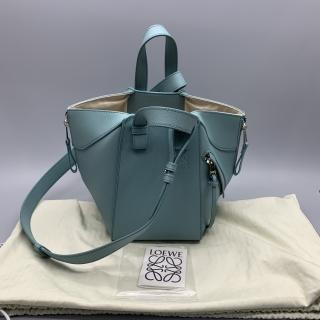 LOEWE BAG HAMMOCK BLUE 872434