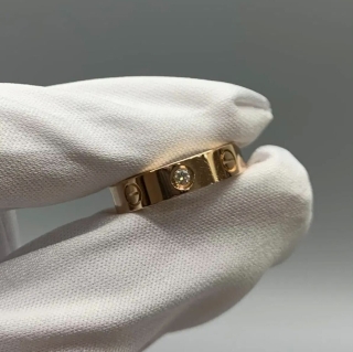 CARTIER FINE JEWELRY RING MINI LOVE DIAMOND PG 48