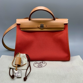 HERMES BAG HERBAG ZIP 31 X STAMP