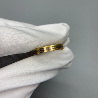 CARTIER FINE JEWELRY RING VENDOME TRINITY WEDDING BAND AU 750 SIZE 59 YG 5.18G LVT098