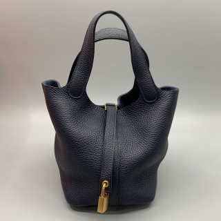HERMES BAG PICOTIN 18 PM U STAMP CLEMENCE GHW