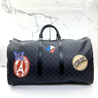 Louis Vuitton Keepall Bandouliere 55 in Damier