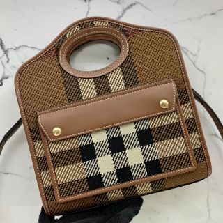 MINI POCKET CANVAS LEATHER 2WAY SHOULDER