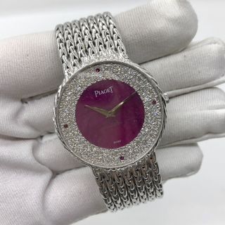 9035 WG750 W/DIAMOND WATCH ONLY 89.36G