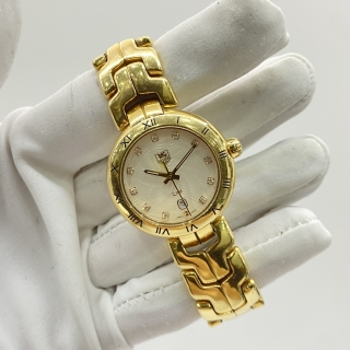 TAG HEUER LINK QUARTZ 29MM WAT1441 AU750 116.4G  QUARTZ WATCH
