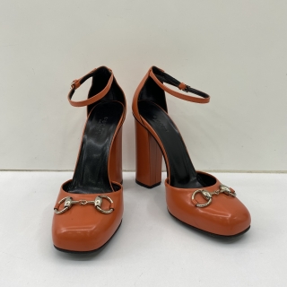 GUCCI #37 PATENT HEELS SHOES