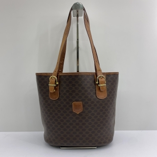 CELINE MACADAM VINTAGE TOTE BAG