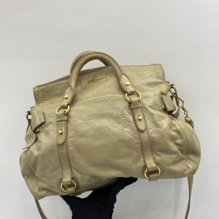 MIU MIU LEATHER 2WAY BAG
